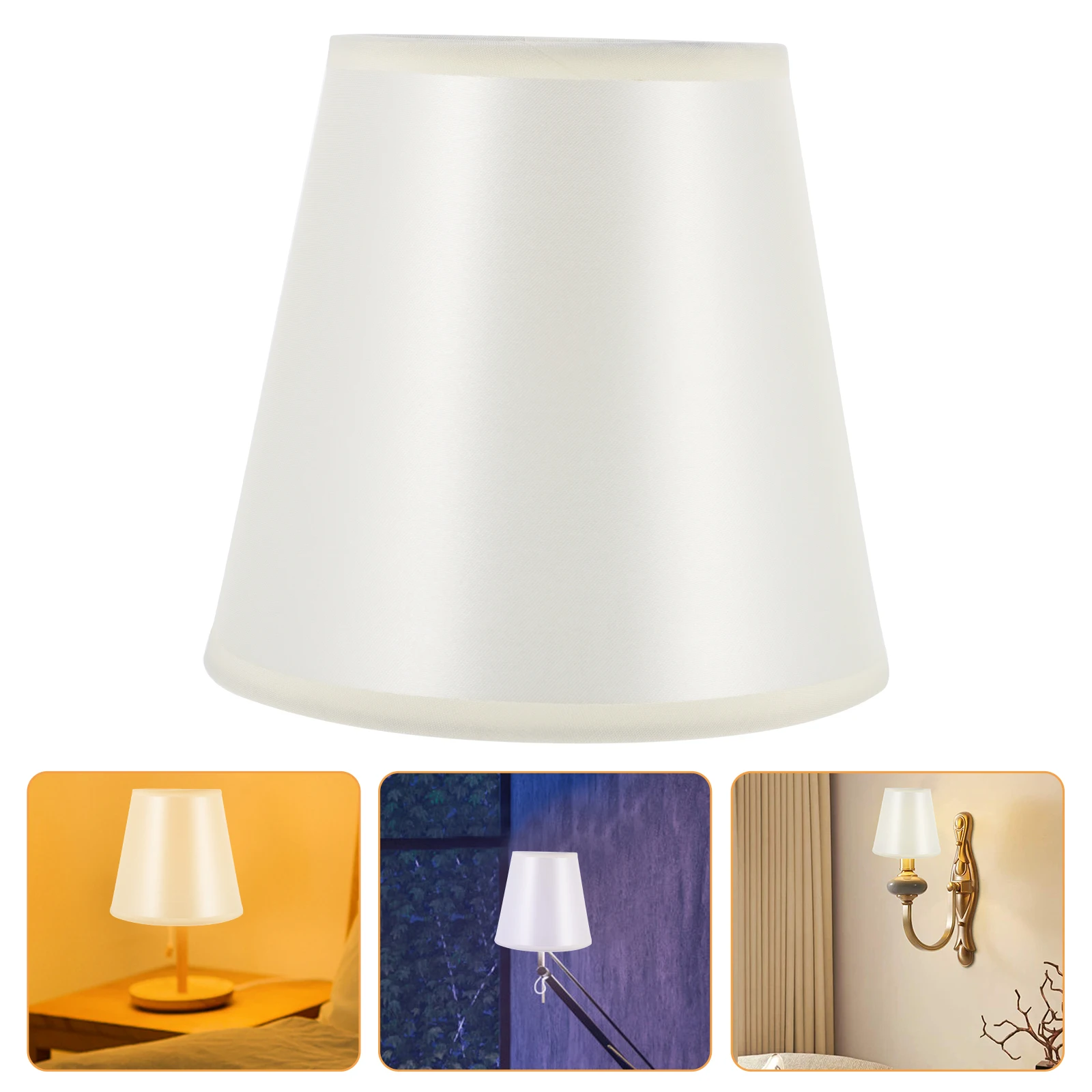 

1Pcs Dust-Proof Lamp Shade Clip Bubble Type Cloth Art Decorative Lampshade Lightweight Practical for Floor Wall Lamp