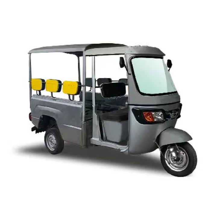 New Mobility Scooter with Shed Double-row Seat Cargo Electric Tricycle with 7 Seats for Passengers