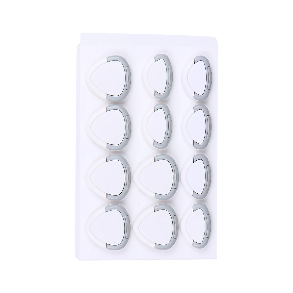 12 قطعة أغطية المقبس المقاومة للأطفال حماة منفذ سلامة الطفل غطاء المكونات الكهربائية الآمنة مقبس التوصيل يغطي غطاء المخرج