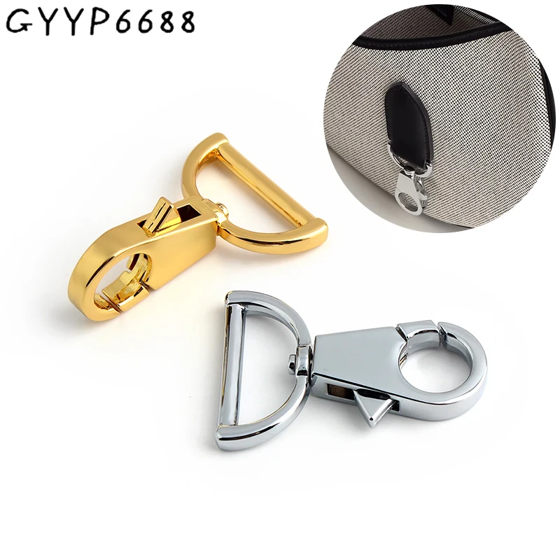 5/20/50PCS 47x25mm Metal Swivel Snap Hook Lobster Clasps Trigger For Key Chain Shoulder Bags Crossbody Waist Belt Accessories
