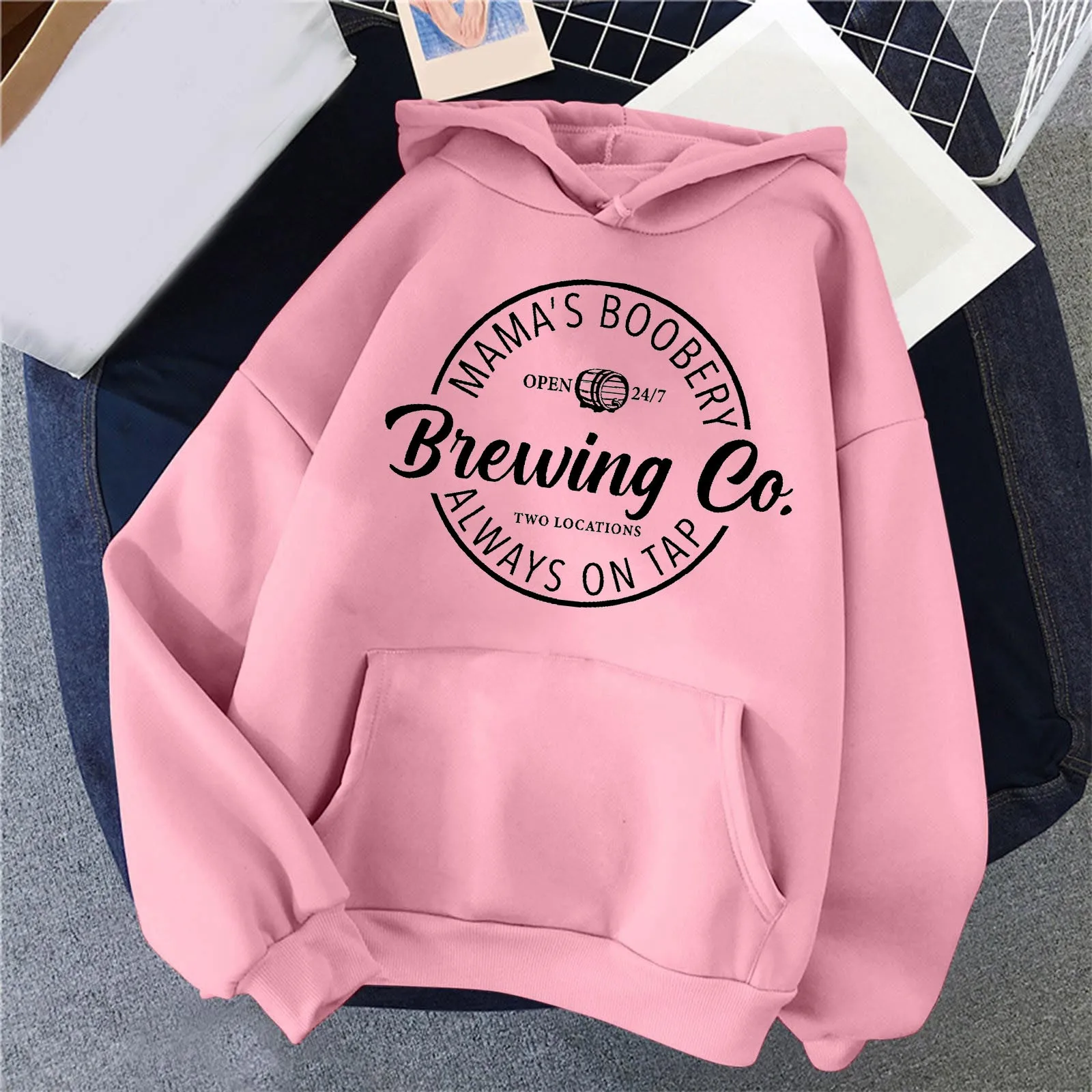 

Womens Comfy Hooded Sweatshirt Womens Autumn And Winter Leisure And Comfortable Versatile Long Sleeve Zip up Hoodie Womens