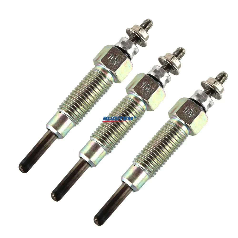 8-97106549-4 Engine Glow Plugs For Isuzu 3LB1 3LD1 4LB1 4LE1 Excavator Generator For Hitachi EX29 30 32 35 36 Minidigger Daewoo