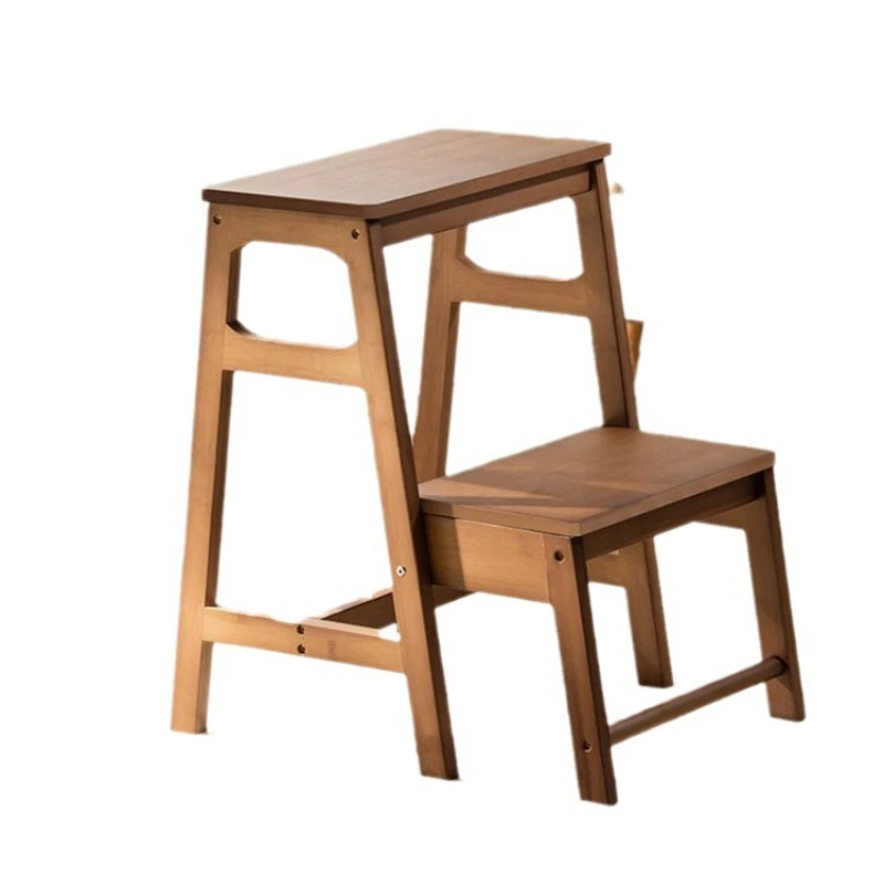 

Foldable climbing stool Household space-saving bench Multifunctional herringbone step ladder Children's feet