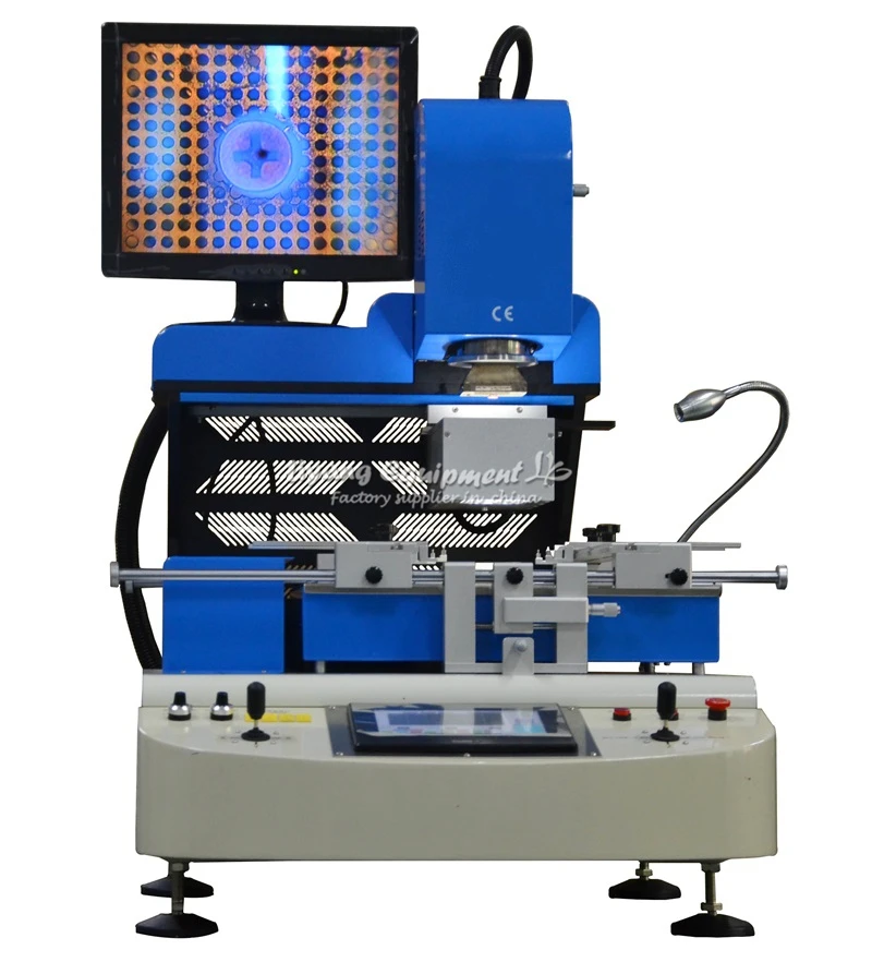 BGA Rework Station G850 Optical Alignment Chip Soldering Machine 3-Zone Max 50x45cm Big Area 6800W Touch Screen With CCD Solder