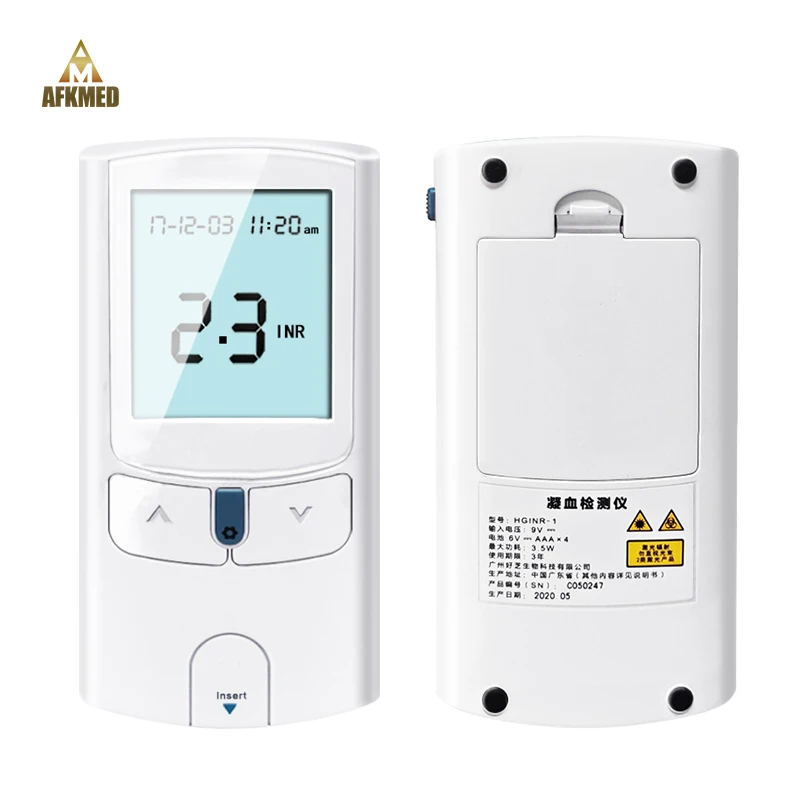 Auto coagulation analyzer pt inr test Monitor Anticoagulation blood analysis equipment