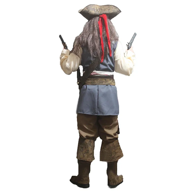 Caribbean Pirate Adult Men Grand Heritage Collection Deluxe costume Jack Sparrow luxury coat set 11