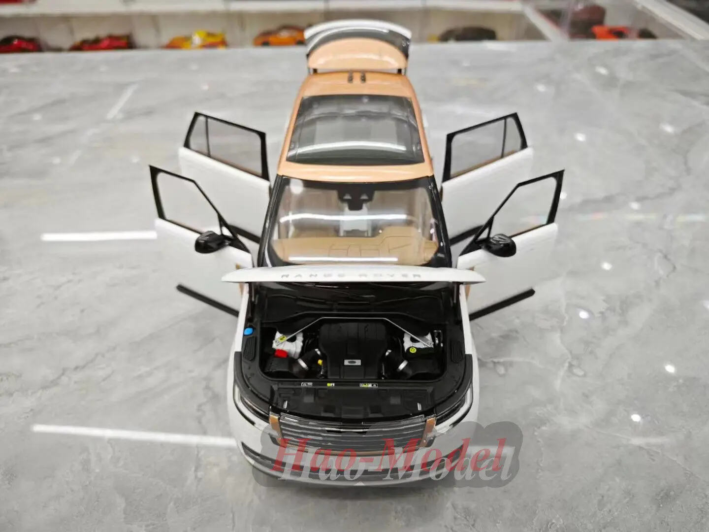 LCD 1:18 For Range Rover Honor Creation Alloy Metal Diecast Model Car Boys Birthday Gifts Hobby Display Collection Ornaments