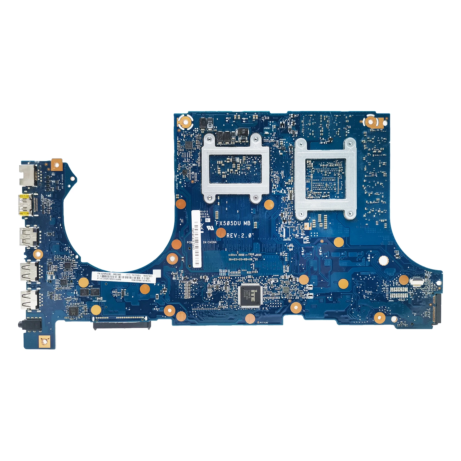 Imagem -04 - Mainboard para Asus Fx505du Fx705du Fx95d Fx505dv Mw505d Px505d Tuf505d Mw705d Px705d Tuf705d Placa-mãe Portátil V6g Fx505d