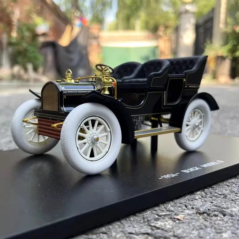 1:18 origineel schaalmodel, GM Buick 1904 BUICK MODEL B, gegoten model voor verzameling en display