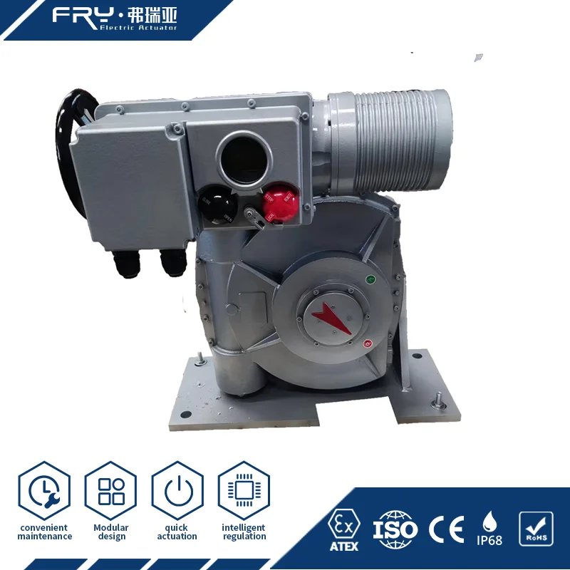 Electric Actuator For Power Plant EPC Oil & Gas, Waterproof Dustproof Corrosion Resistant, Seismic Integrated Control