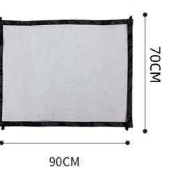 Baby Fence Barrier Portable Safety Gate Foldable Child Security Protection Pet Isolation Net Staircase Doorway Hanging Network