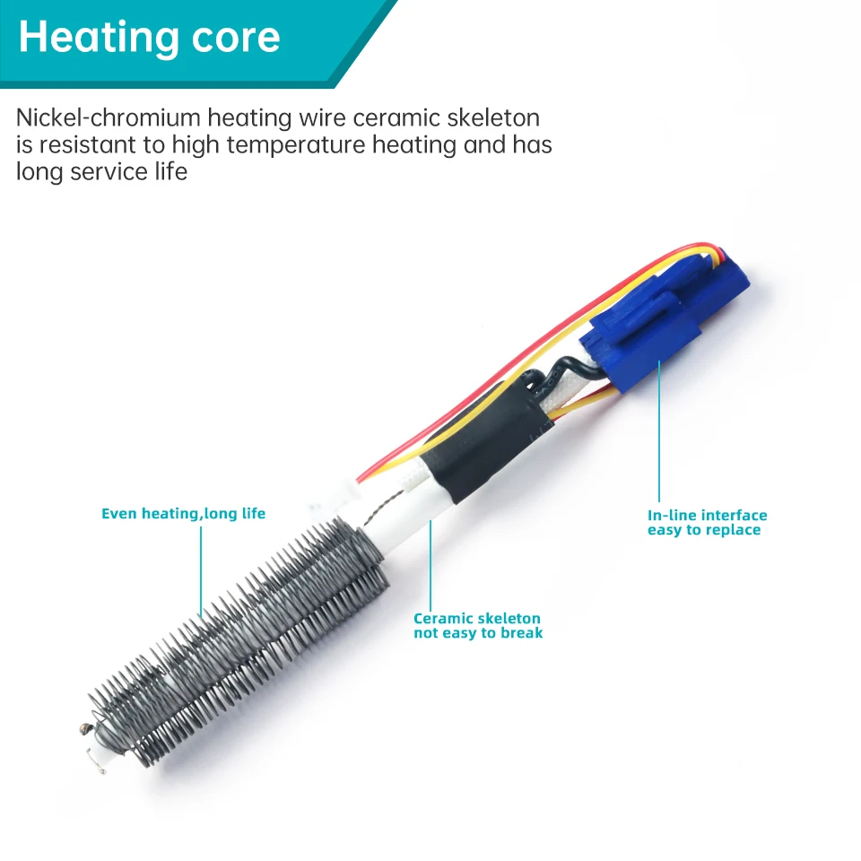 Bakon BK853s Heating Element For Rework Soldering Station BK880 BK881 Hot Air Gun Handle Heating Core 110V 220V