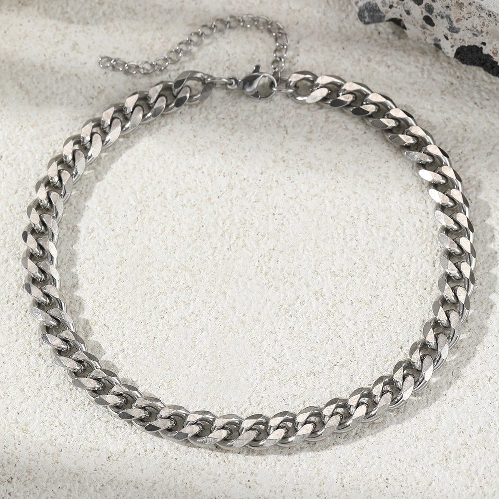 Stainless steel anklet Multiple chain thickness specifications Classic fashion anklet For Women Jewelry Creative Fashion Gifts