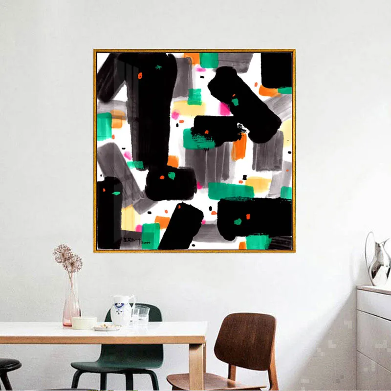 

Chinese Impression Wu Guanzhong Landscape Wall Art Painting HD Print Picture on Canvas Home Decor Hotel decoration Living Room