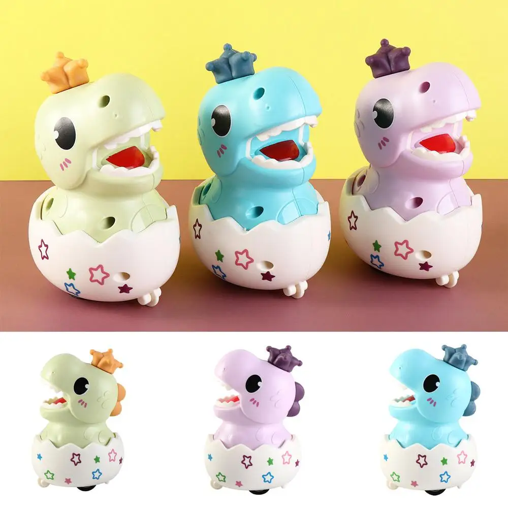 

Cute Cartoon Press Return Toy Cars Press and Go Dinosaur Egg Dinosaur Egg Car Shatter-resistant Pull Back Kindergarten