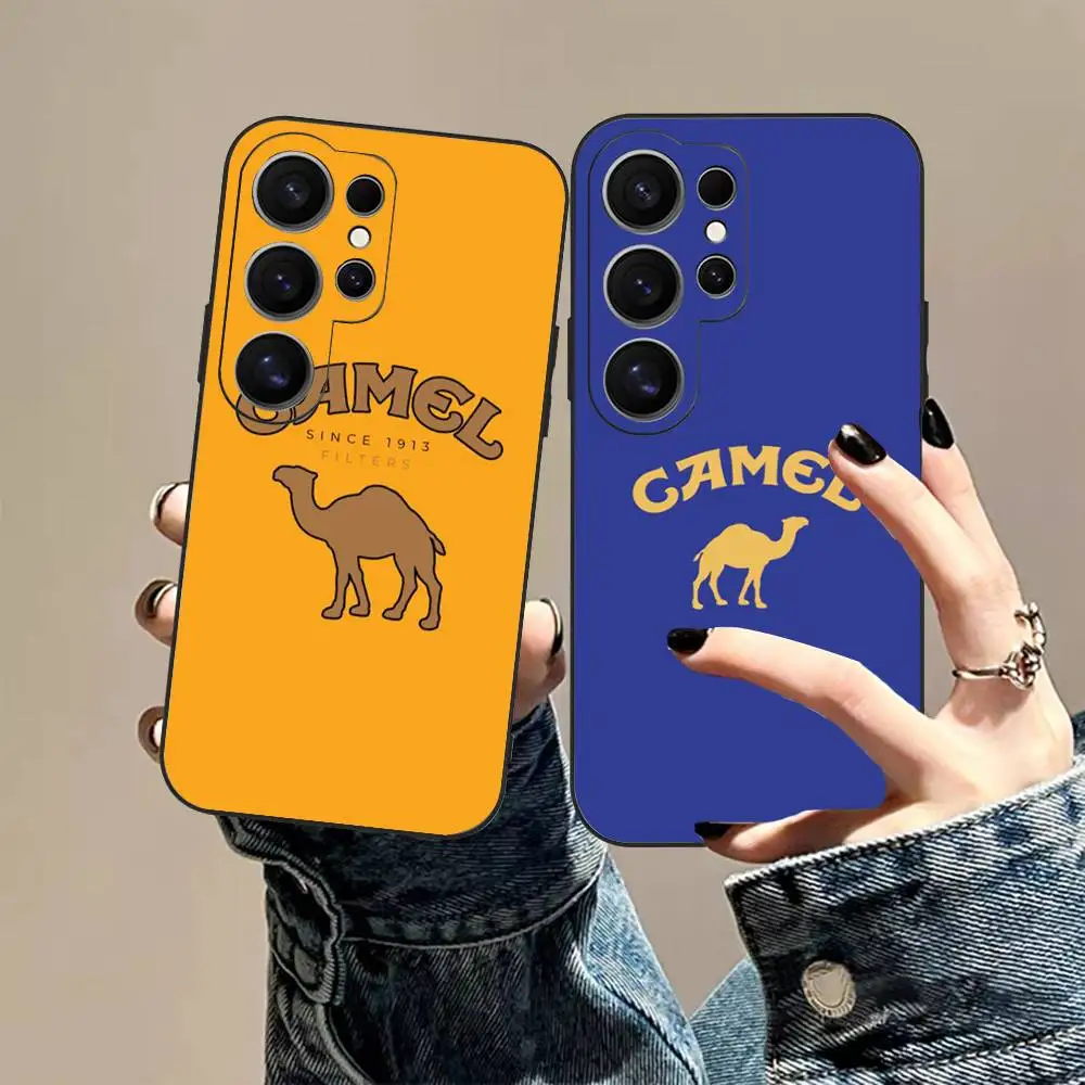 Vintage Camel Cigarettes Phone Case For Samsung S 24 fe 25 Ultra plus 20 lite 21 30 22 23 24 22 Ultra 5G Fundas view 4
