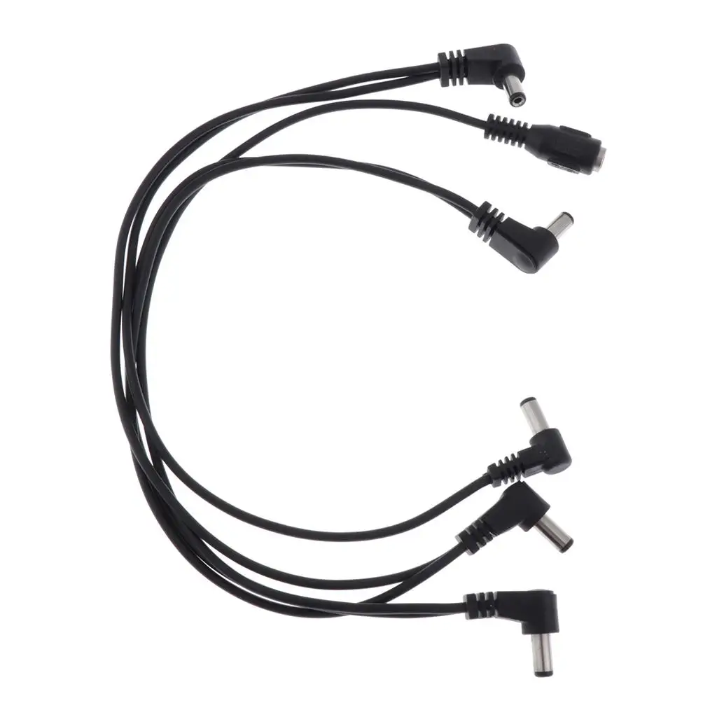 1 to 5 daisy chain for guitar effects pedal   cable