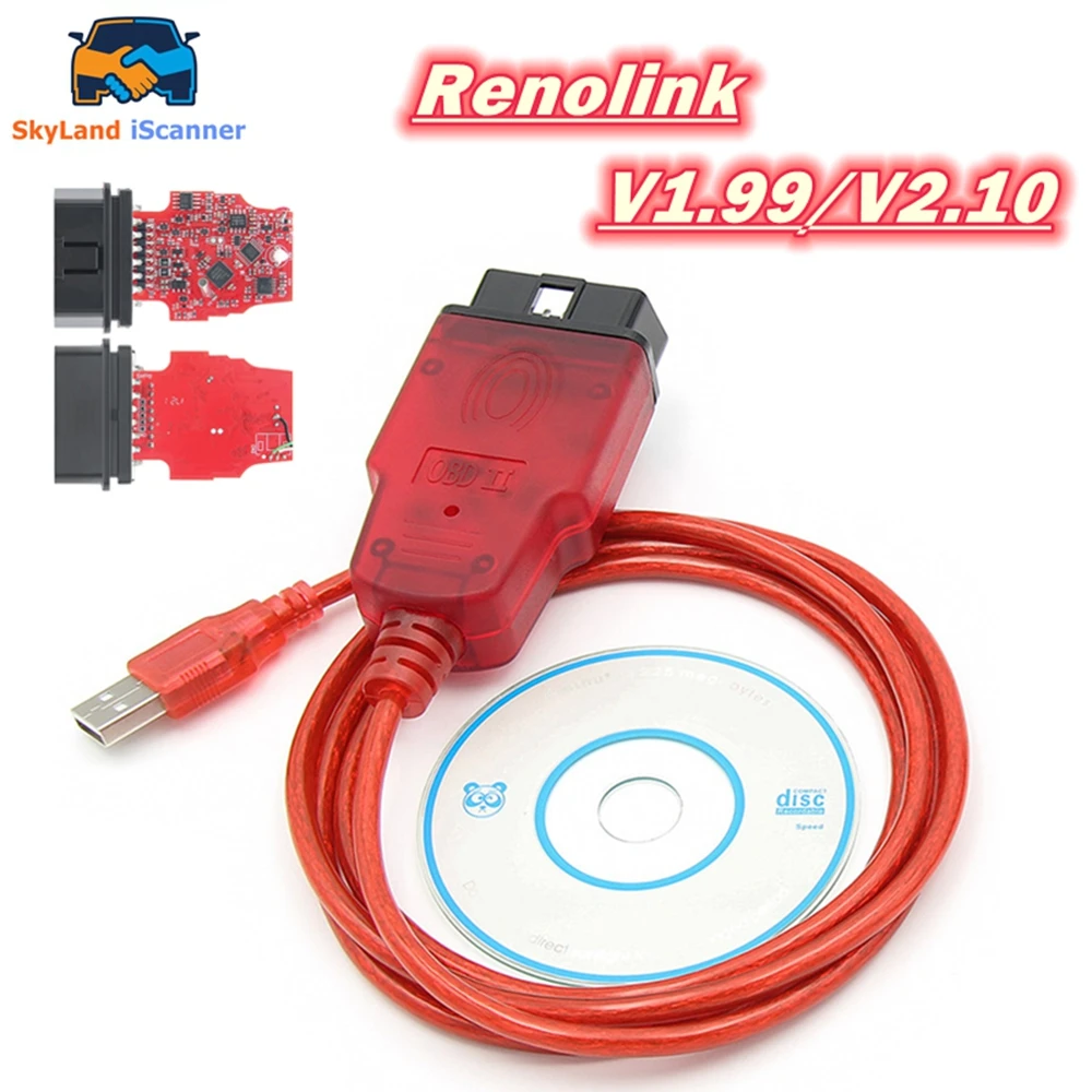 

Latest Renolink V2.10 V1.99 Added Extra Function for Renault ECU Programmer Resetting Key Coding ECM UCH Key ECU Programmer Tool