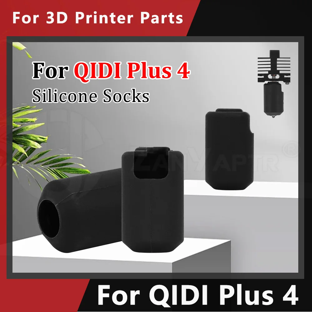 

For Qidi Plus 4 Silicone socks 3D Printer Dustproof Anti‑Collision Easy Installation Protector for 3D Printer Accessories