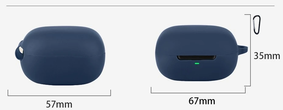 ل EarFun Air Pro 4i حافظة بلون سيليكون مقاوم للصدمات بلوتوث سماعة غطاء ل EarFun Air Pro 4 صندوق سماعة الأذن Fundas