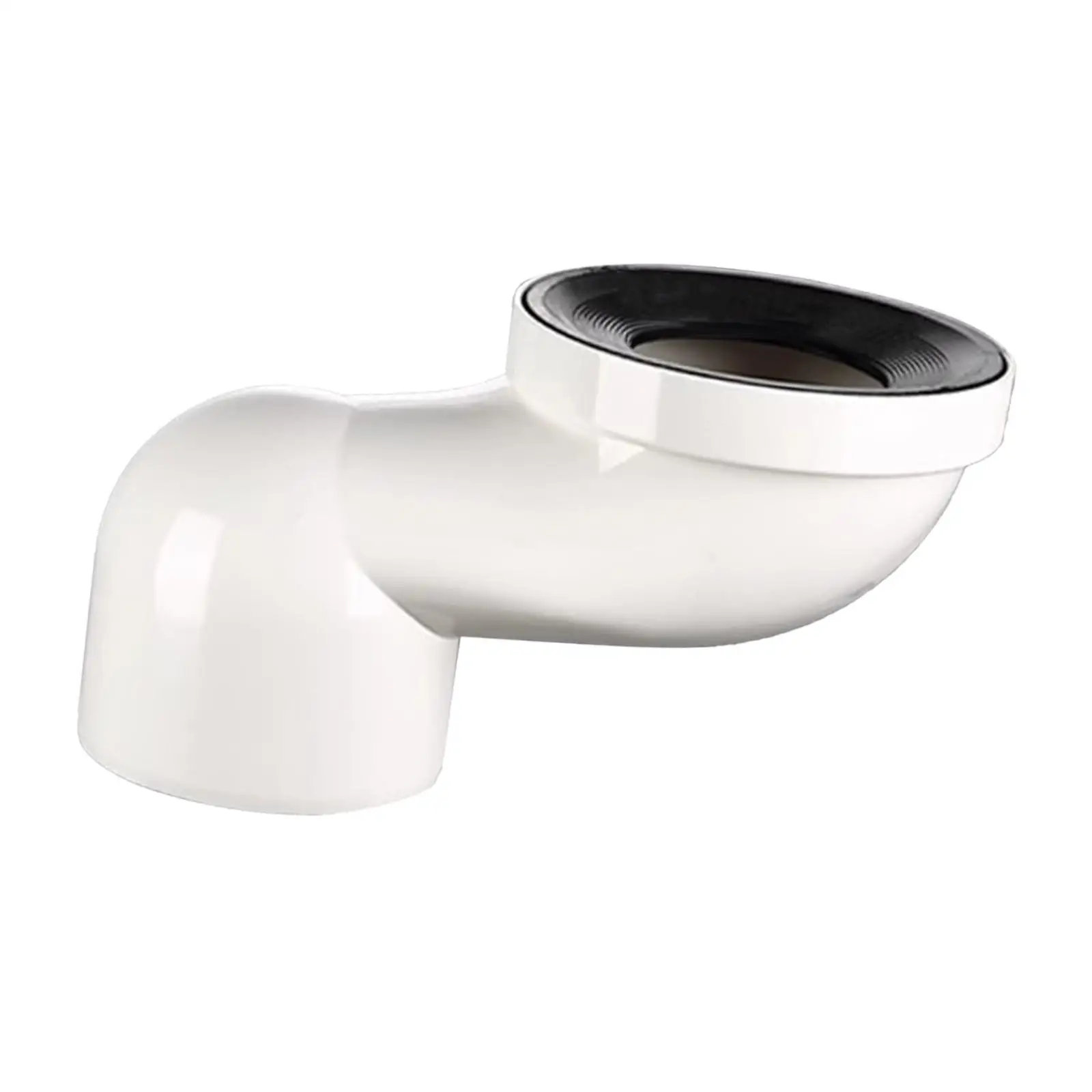 Offset Toilet Flange Sturdy PVC Adapter for Efficient Bathroom Plumbing Pipe Replacement and Drain Repair