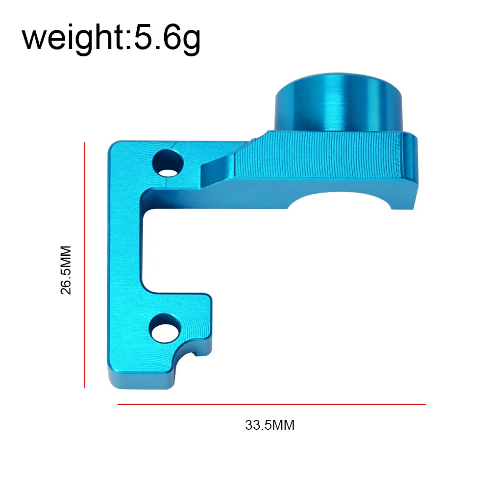 Boîtier de transmission en aluminium pour boîte de vitesses TT-02 pour Tamiya 1/10 TT02 9IMOD Open  Pièce de voiture de course