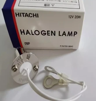 Imagem -05 - Lâmpada para Hitachi do Halogênio Analisador Bioquímico p n 7050840 12v 20w 7060 7080 7160 7180 7050 7040 7020 7350