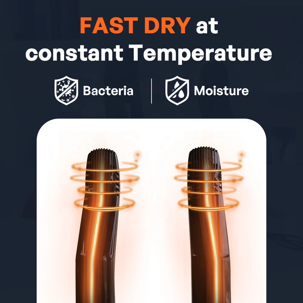 Wholesale Portable ABS Boot Shoe Dryer Timer Heater CE Certified 110W Electric Dryer for Winter Use Household Deodorization