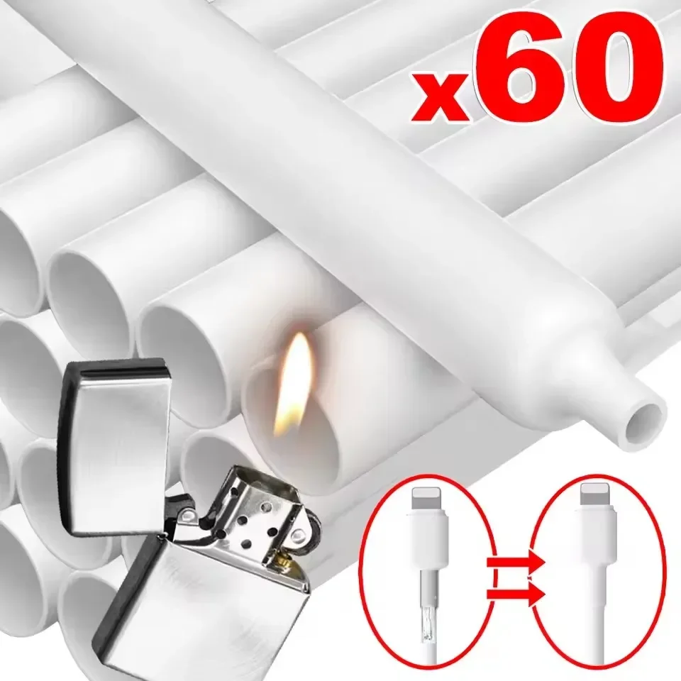 Heat Shrink Tube Kit Thermoresistant Tubing Heat Shrink Wire Wrapping Charging Data Cable Insulation Sleeved Protecter