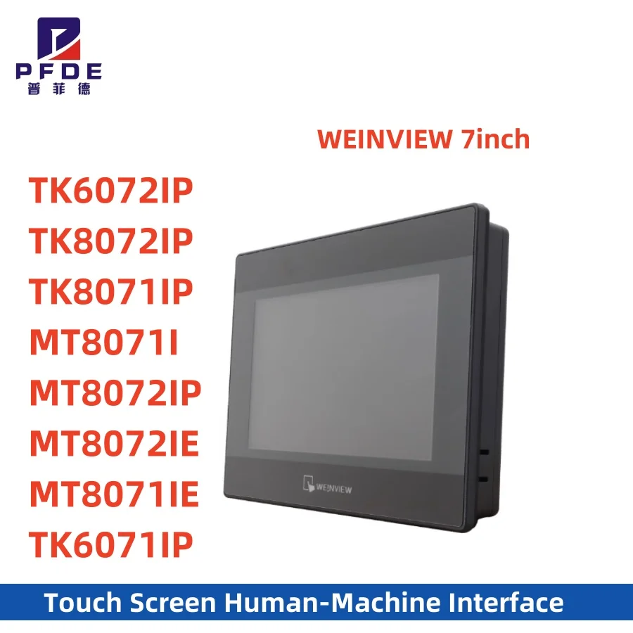 7inch Touch Screen TK6072IP  TK8072IP TK8071IP MT8071I  MT8072IP  MT8072IE  MT8071IE TK6071IP  Human-Machine Interface WEINVIEW