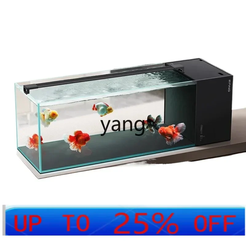 

Lhh living room ultra-white glass double filter box side filter ultra-white stream tank ecology