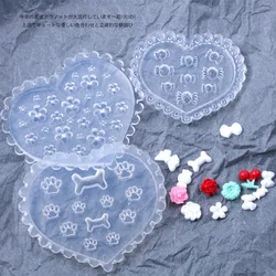 3D Carving Rose Flower Silicone Nails Template Stamping Camellia Pattern DIY UV Gel Acrylic Crystal Nail Mold For Manicure Tools