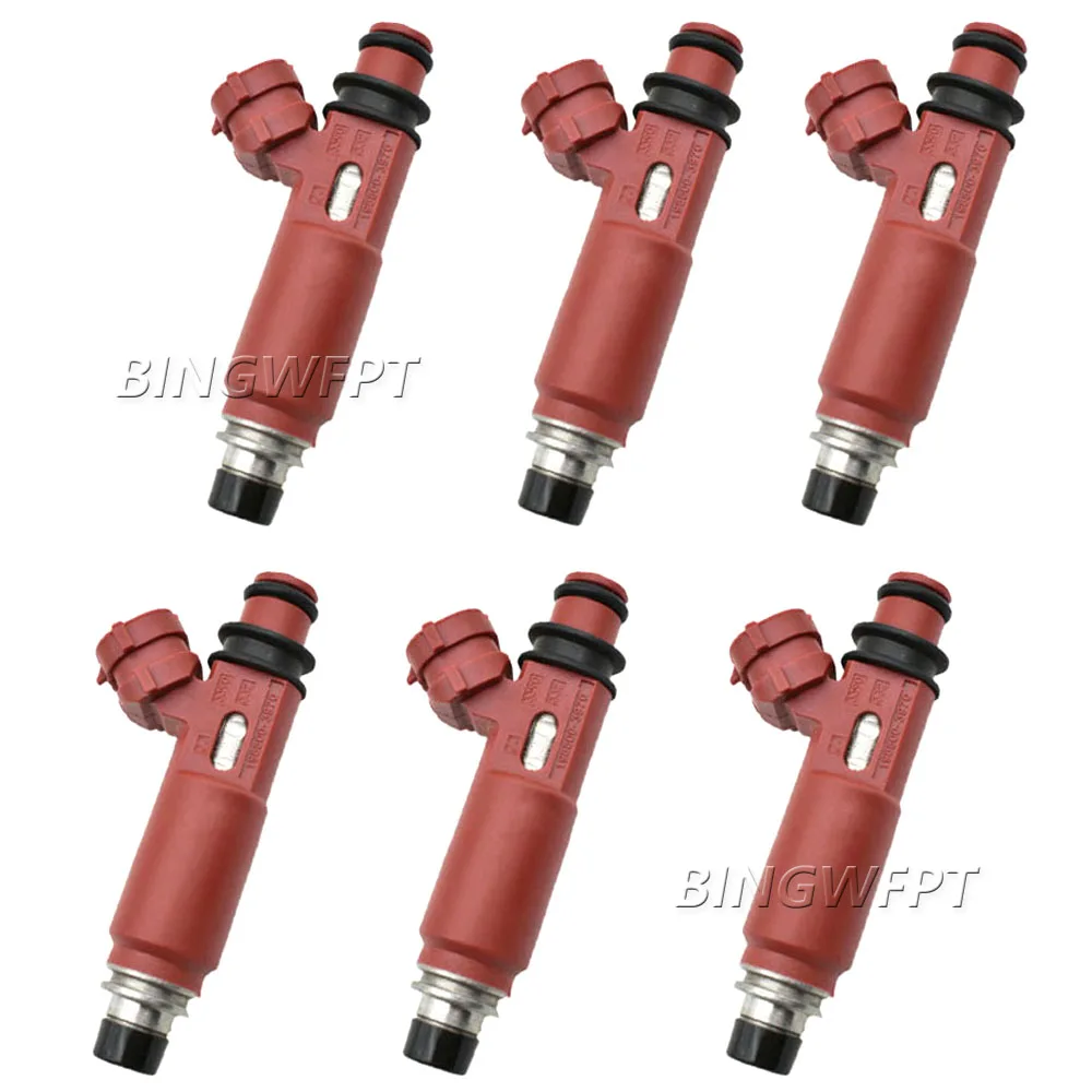 6szt/lot Dysza wtryskiwacza paliwa do Mitsubishi Montero 3.5L V6 2001 2002 OEM MD 357267 195500 -3970 1955003970