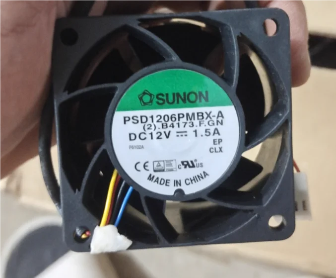 

SUNON PSD1206PMBX-A DC 12V 1.5A 60x60x38mm 4-Wire Server Cooling Fan