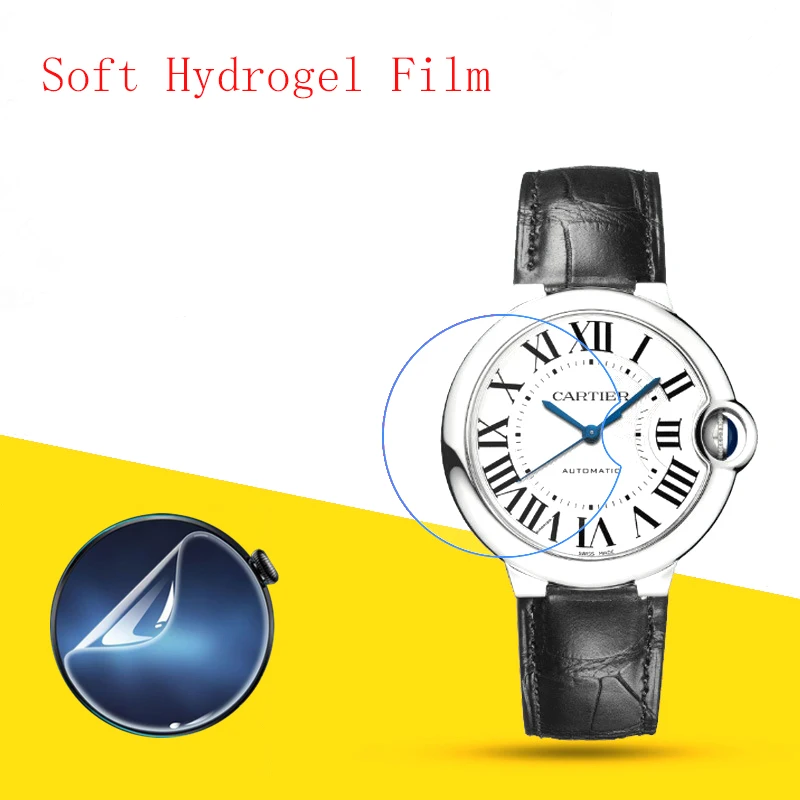 Soft Hydrogel Film Clear HD Transparent Protector Protective Guard Smart watch for BALLON BLEU 36MM 10PCS