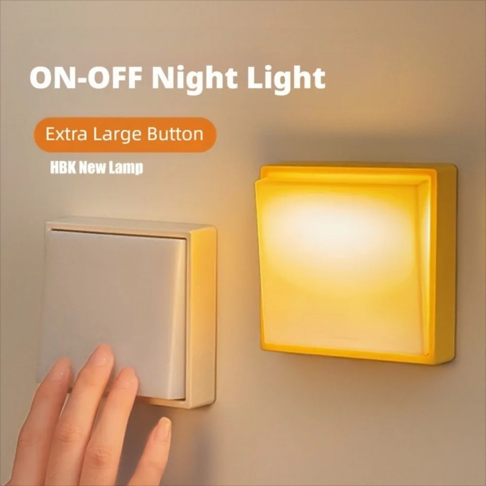 

Minimalist USB Charging Switch Night Light Warm Light Magnetic Table Lamp Room Decoration Night Lamp Bedside