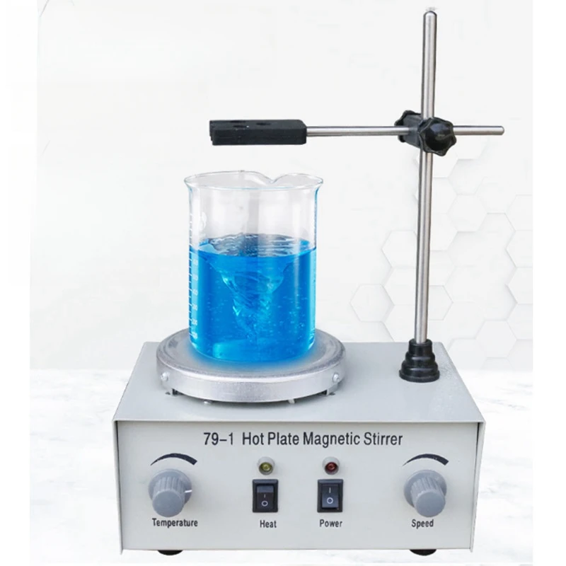 79-1 Magnetic Heating Horizontal Stirrer Electronic Temperature Control Laboratory Equipment Simulation Temperature Control