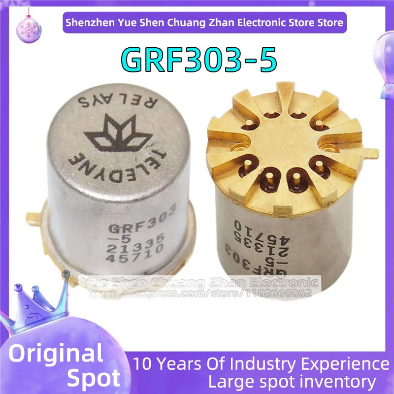 

GRF303-5 GRF303 5V DC-6GHz RF/HF /RF relay patch original spot Authentic relays are welcome to ask