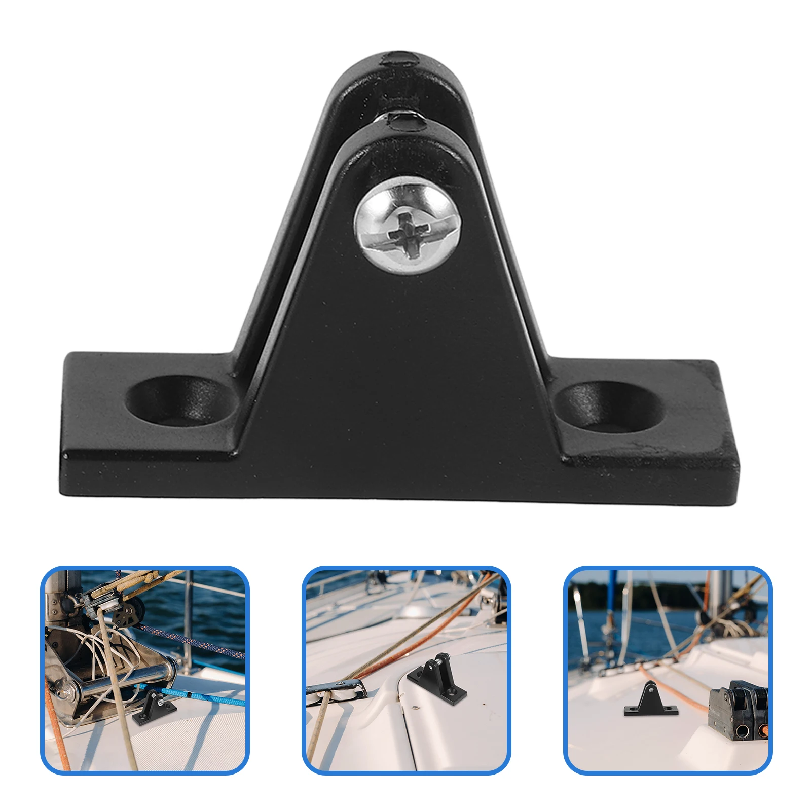 

2pcs Bimini Top Eye End Cap Marine Fitting Yacht Supply Boat Accessory Multiuse Canopy Cap Part For Rv Simple Installation