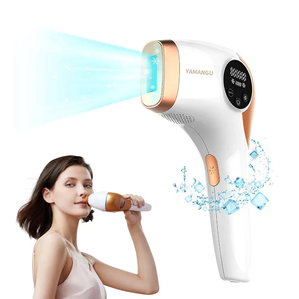 New IPL Hair Removal 4in1 Laser Epilator 999000 Flash Cooling LCD Acne Treatment Rejuvenation Device for Home Bikini Trimmer