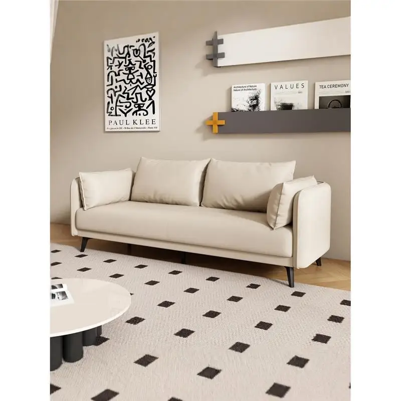 

Customizable Italian light luxury small apartment sofa