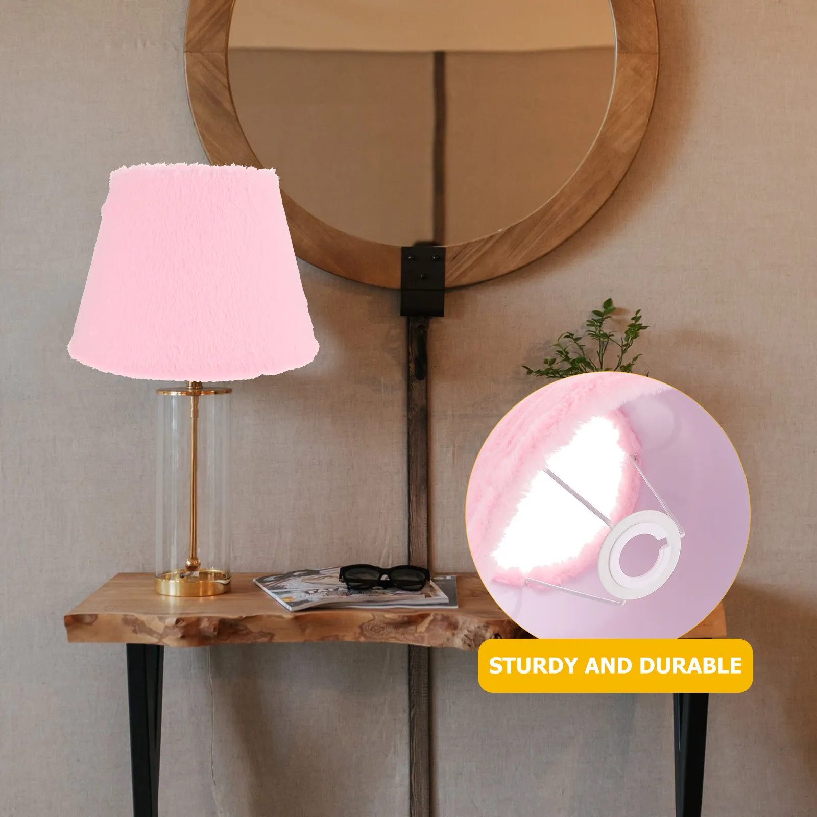 

Декоративный защитный пылезащитный абажур для настольной и прикроватной лампы, рассеивающий свет