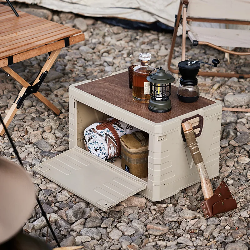 Boîte de rangement portable pour camping en plein air, grande capacité, pliante, voyage, multifonctionnelle, congelée, 100l