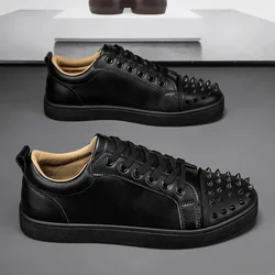 Mens Sneakers Walking Men Casual Shoes Fashion Brand Sport Male Leather Man Sneakers Shoes for Men Designer Platform Mens Shoes