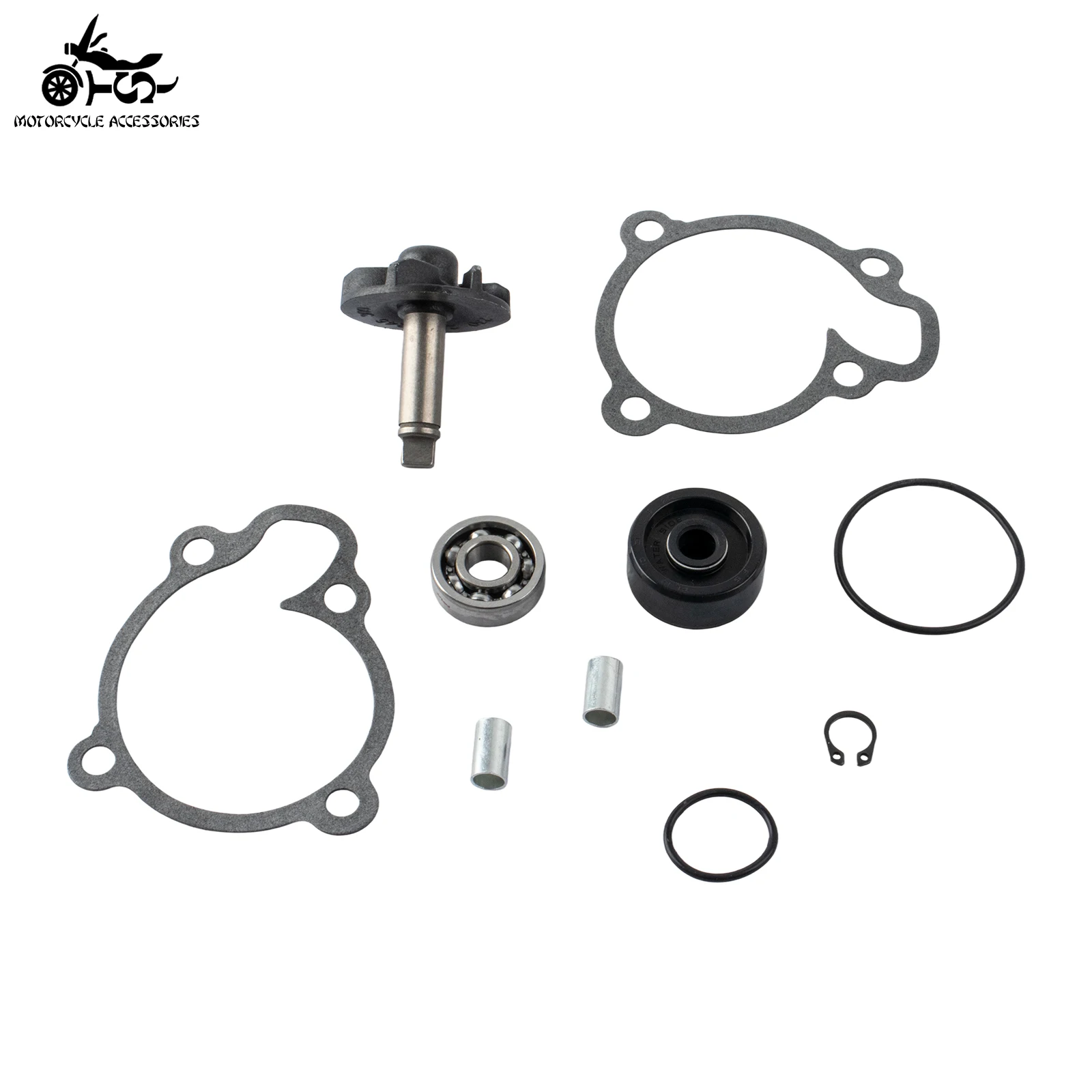 SJ Motorcycle Water Pump Repair Kit For Yamaha YZF‑R125 2019‑2025 NMAX 125 2015‑2020 XSR 125 21‑25 MT‑15 20‑25 NMAX 155 16‑19