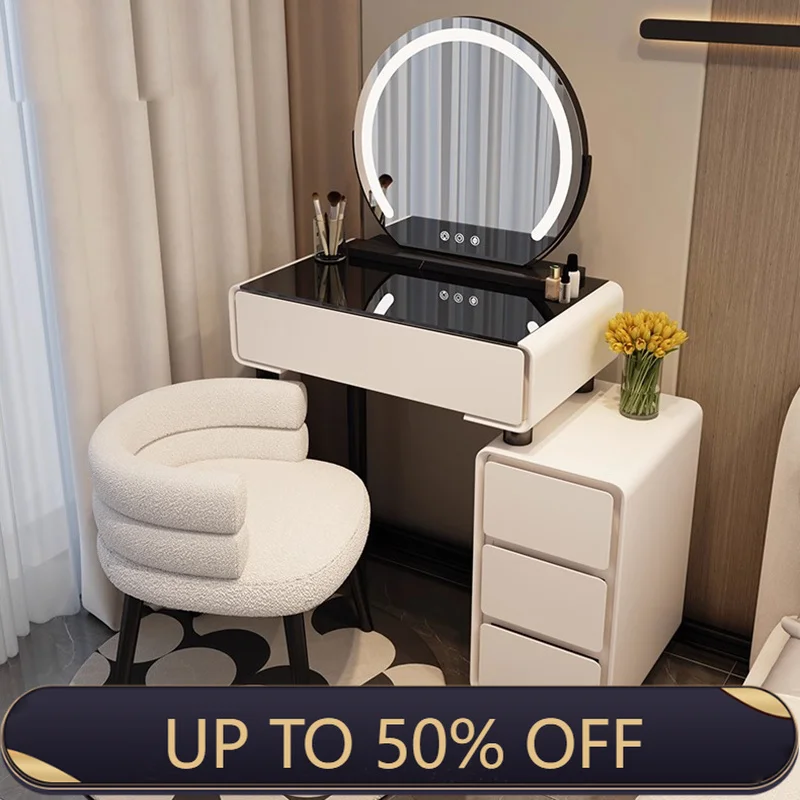 Modern Elegant Vanity Table Multifunctional American Beautiful Premium Vanity Table Aesthetic Classic Meuble Chambre Furniture