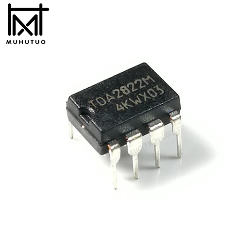 

10 шт./лот TDA2822 TDA2822M 3В 6В 9В 12В 15В DIP8 Аудиоусилитель мощности (интегральная схема)