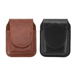 Lighter Pouch with Pocket Belt Loop PU Holder Anti Scratch Soft Lining Magnetic Buckle Lighter Waist Case for Outdoor new