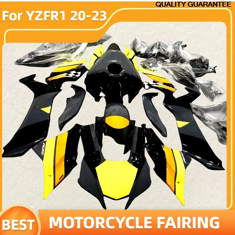 

Fairing kit For YAMAHA R1 2020 2021 2023 21 22 23 YZF R1 High With Tank Cover Yellow Black