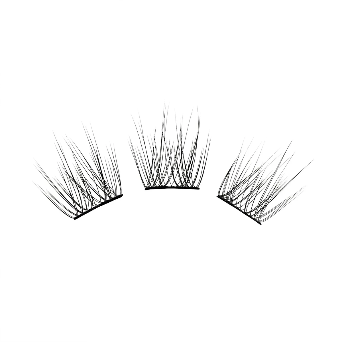 สามแถวขนตาปลอมธรรมชาติทุกวัน DIY Eyelash EXTENSION ไม่โหดร้ายแบบพกพาขนตาสวมใส่เครื่องมือเครื่องมือความงาม